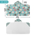 thumbnail image 2 of Donuts Tea Blue Kid Bath Towels Bath Beach Towel Super Soft and Absorbent for Kid Girl Boy Babie Toddler Infant, 2 of 6