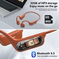 thumbnail image 4 of Bone Conduction Headphones, Swim Open Ear Wireless Bluetooth Headsets with IP68 and Bluetooth 5.3, 4 of 7