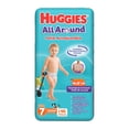 thumbnail image 3 of Pañales Huggies All Around Autoajustable Etapa 7 Unisex  160 piezas, 3 of 7