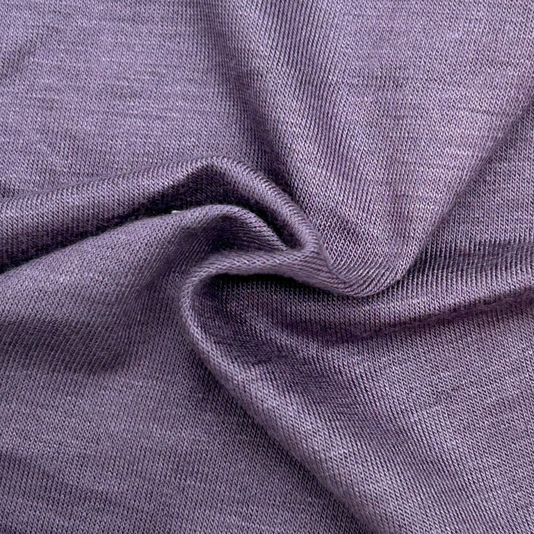 FREE SHIPPING!!! SAMPLE SWATCH Lilac Pale Rayon Jersey Stretch Knit Fabric  - Medium Weight/ 180 GSM, DIY Projects 