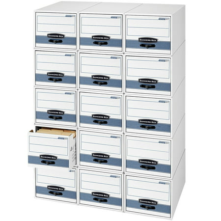 High Supply STOR/DRAWER STEEL PLUS Extra Space-Saving Filing Cabinet, Stacks up to 5 High, Legal, 6 Pack