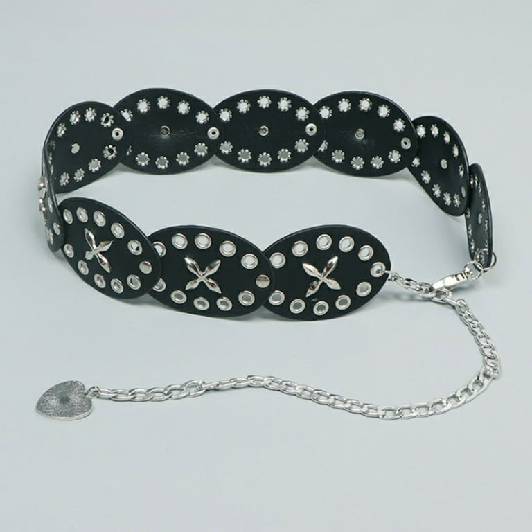 Aurgiarme Vintage Waist Chain for Adult with Oval Disc  display picture 3