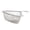 Grey, variant on Kitchen Water Channel Hanging Triangular Drain Set Multifunctional Household Water Channel Food Drain Set Trough Liners for Stainless Steel Tub Mp Metal Strainer Strainer Animal Bathtub Metal