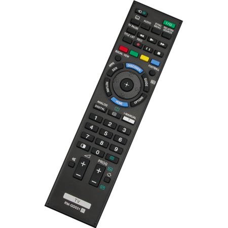 RM-GD031 Replace Remote Control for Sony TV KDL-32W700B KDL-40W600B KDL-50W807B