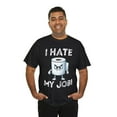 thumbnail image 6 of DJH Apparel | I Hate My Job Toilet Paper Roll Funny  Unisex T-Shirt, 6 of 7