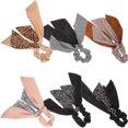 thumbnail image 1 of HEALEEP 6Ud Ligas Elásticas Decorativas Con Cintas Para Un Peinado Seguro Y A Moda, 1 of 6