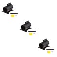 thumbnail image 3 of Thinsony 3Meter Retractable Belt Queue Crowd Control Space Mount Barrier Wall Saving Black 3Set, 3 of 6
