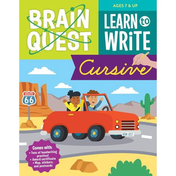Brain Quest Learn to Write Cursive