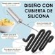 thumbnail image 2 of U Chef Triturador Papas Acero Inoxidable Duradero Revestimiento Silicona Premium Negro, 2 of 6