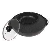 Circular Edition Hotpot Grill Combo Indoor BBQ Barbecue Shops Electric Hot Pot