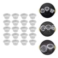 thumbnail image 3 of Weiweiguan 20Pcs Hydroponic Net Pots Garden Net Cups Pots Plastic Slotted Mesh Net Cups, 3 of 6