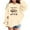 Z25-Beige, variant on Oversized Graphic Hoodie for Girl Lazy Sloth Slogan Print Preppy Hoody Sweatshirt Cute Casual Sweater Tops,11-12 Y