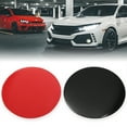 thumbnail image 2 of Unique Bargains 4pcs 64.5mm Black Car Auto Universal Wheel Center Hub Caps Emblem Badge Decal Sticker, 2 of 6