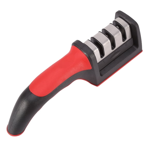 Professional Grade, Ergonomic Design for Superior Control & Precise Sharpening 3-Stage Kitchen Knife Sharpener