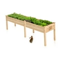 thumbnail image 4 of Cama de jardín elevada Maple99, 72 x 58 x 76 cm, madera de cedro natural, 4 of 5