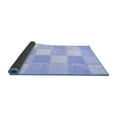 thumbnail image 2 of Ahgly Company Indoor Rectangle Checkered Blue Modern Area Rugs, 6' x 9', 2 of 4