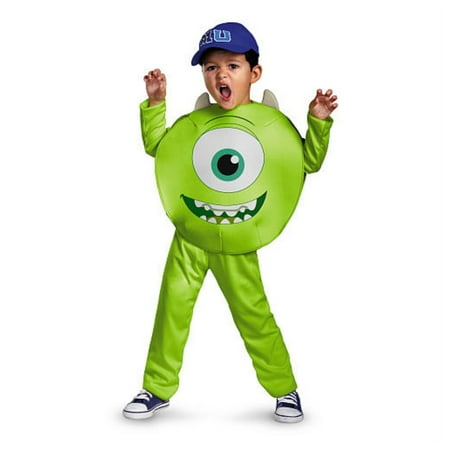 Monsters University Toddler & Boys Green Mike Costume Monster
