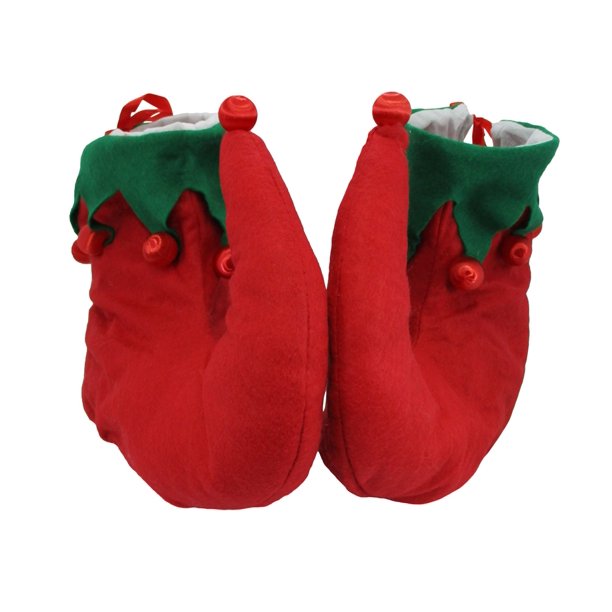 Light Up Elf Shoes Covers Lighted Red Green Santa�s Helper