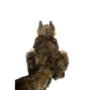 Auswella®Plush 20 Laying Timber Wolf - Realistic Plush Stuffed Animals