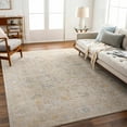thumbnail image 2 of BoutiqueRugs Berta Traditional Area Rug - Medium Gray, Taupe, Mustard - 2' x 2'11", 2 of 8
