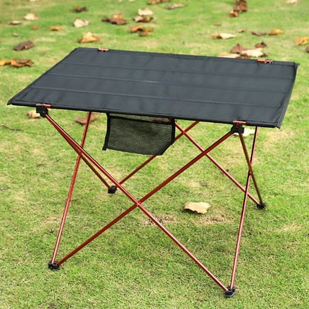 HOARBOEG Ultra Light Aluminum Alloy Table Portable Outdoor Folding Table For Picnicking Camping Barbecue