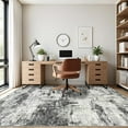 thumbnail image 3 of 8x10 Area Rugs for Living Room: Abstract Washable Rug with Anti-Slip Backing Non-Shedding Stain-Resistant Soft Modern Large Carpet for Bedroom Dining Room Farmhouse Nursery Home Office Black, 3 of 9