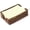 Coffee, variant on Sticky Note Holder Seagrass Post It Note Dispenser, 3 x 3 Inch Woven Sticky Note Dispenser, Farmhouse Post It Holder for Desk Home Office Decor, Whitewash