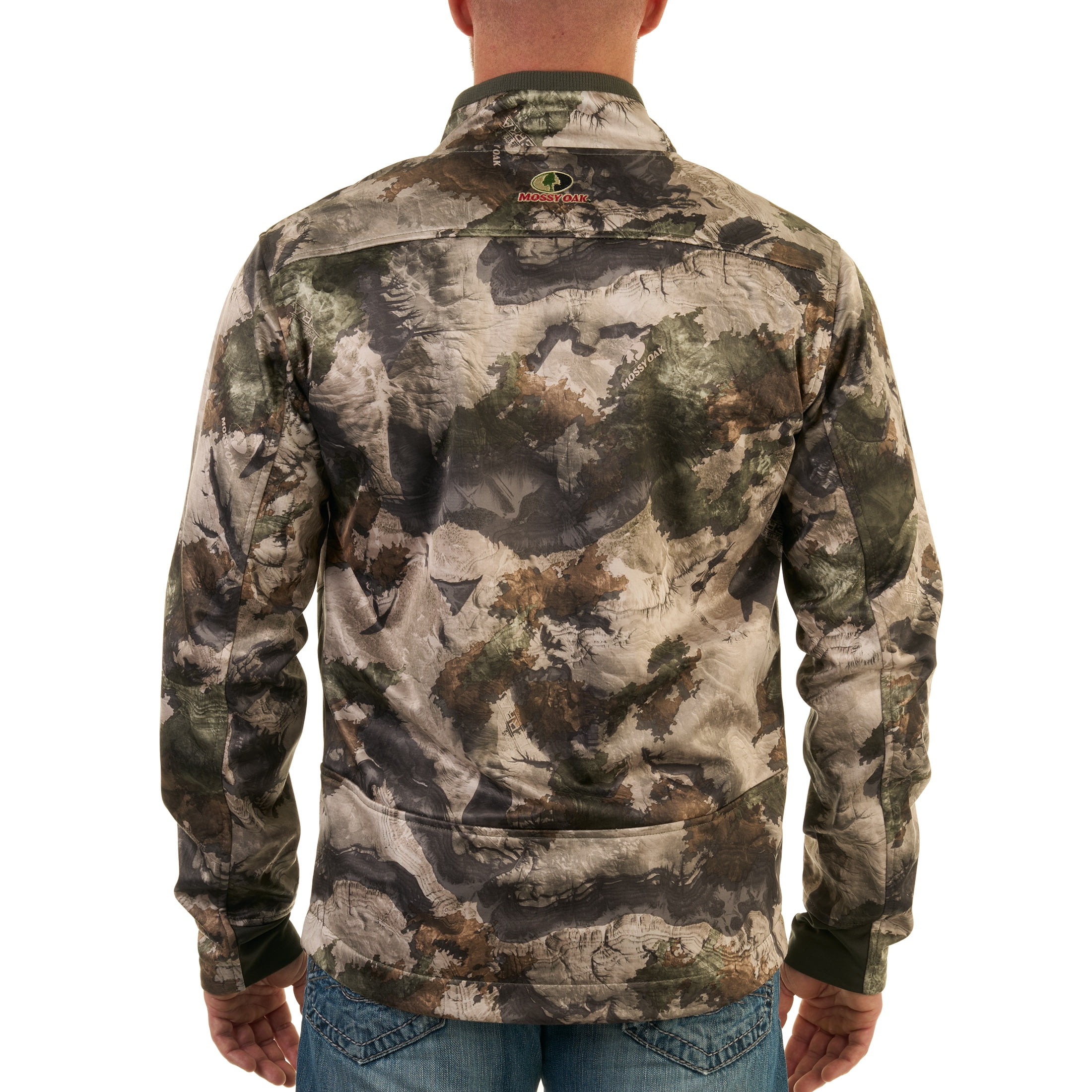 Mossy Oak Terra Gila Men's Chill Cutter Softshell Hunting Jacket, Mossy Oak Terra Gila, S