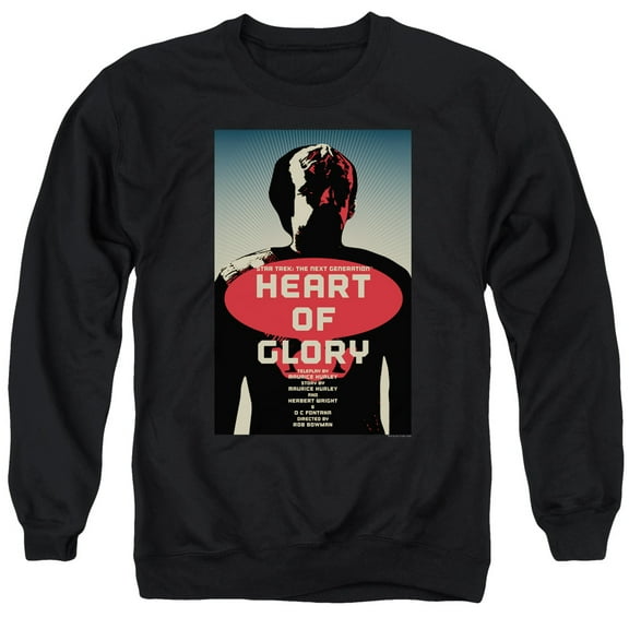 Star Trek Tng Season 1 Episode 20 Adult Crewneck Sweatshirt Black