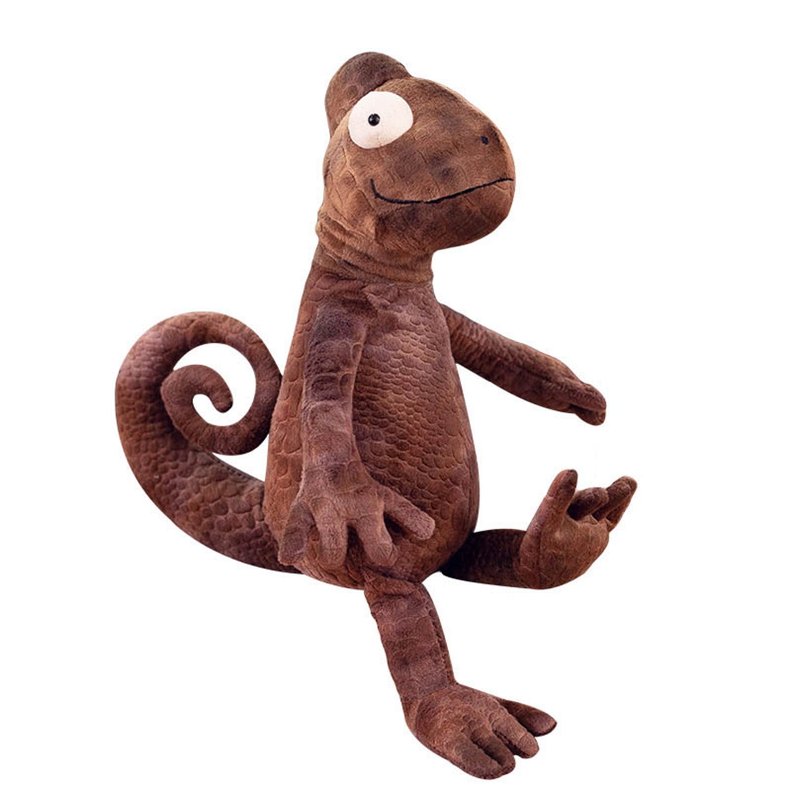 New Plush Lizard Toy Chameleon Doll Soft Stuffed Animal Adult Kids Birthday Gift 