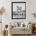 thumbnail image 4 of Historic Framed Print, Memorial Arch, Hartford, Conn., 17-7/8" x 21-7/8", 4 of 9