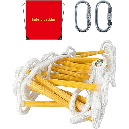 Emergency Fire Escape Ladder Flame Resistant Safety Rope Ladder with ...