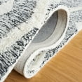 thumbnail image 5 of SAFAVIEH Casablanca Cara Diamond Area Rug, Black/Ivory, 4' x 6', 5 of 8