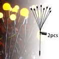 thumbnail image 4 of Luz solar para exteriores con 8 bombillas LED decorativas para patio luz de color Gloria luces del camino del césped, 4 of 8