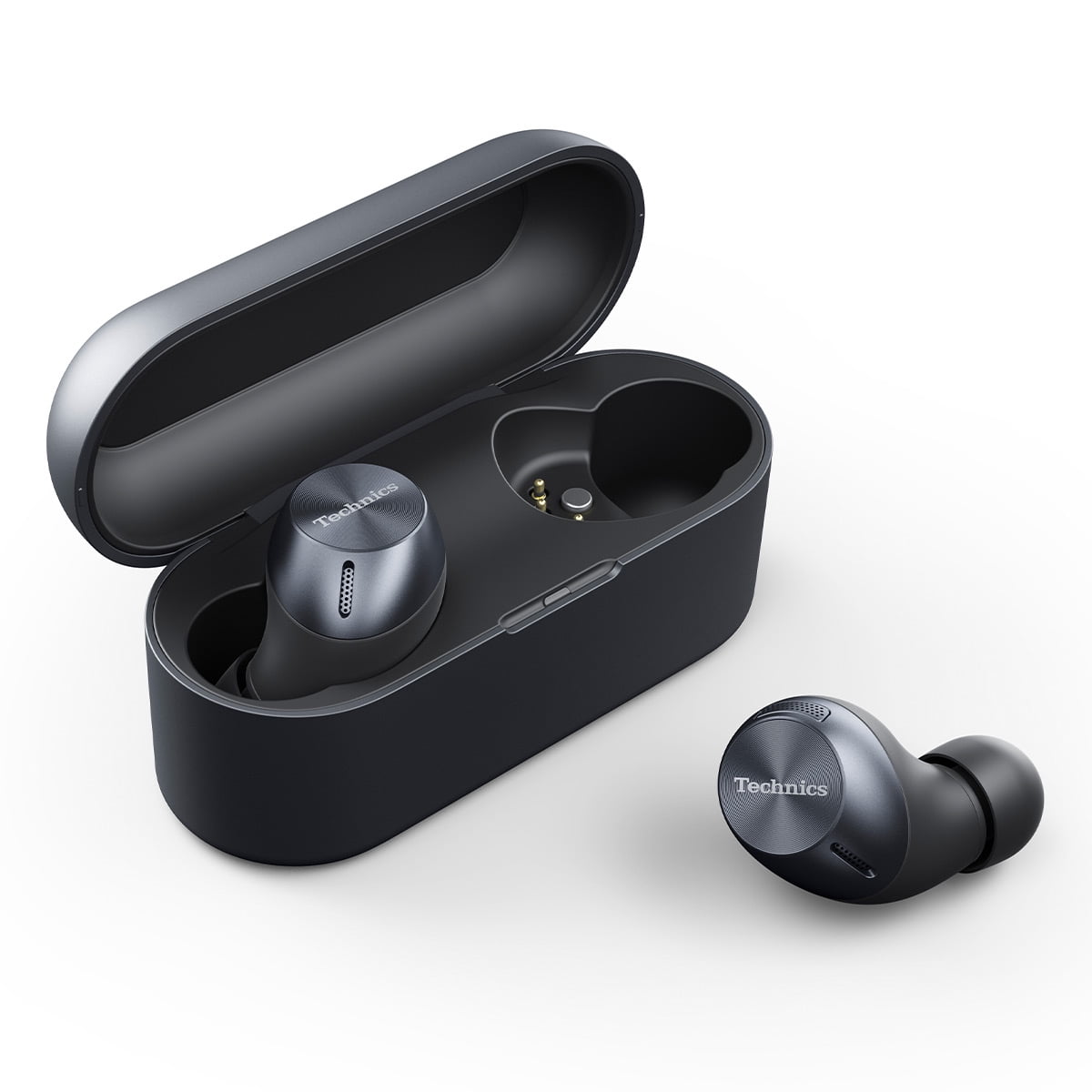 Technics Earbuds, True Wireless with Charging Case, Black, EAHAZ40K