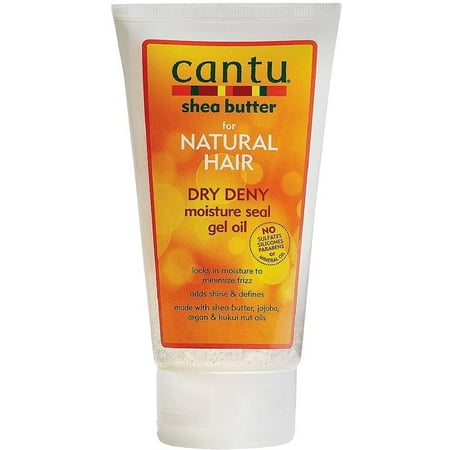 2 Pack - Cantu Shea Butter for Natural Hair Dry Deny Moisture Seal Gel Oil 5