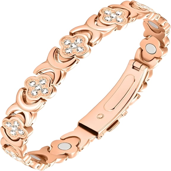 DESIGNICE Copper Bracelets for Women,Pure Copper Magnetic Bracelet