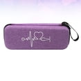 thumbnail image 4 of Milisten 1pc Stethoscope Case Portable Bag Shockproof Stethoscope Box Multifunctional Portable Stethoscope Case Compatible for 3M Litш (Purple), 4 of 6