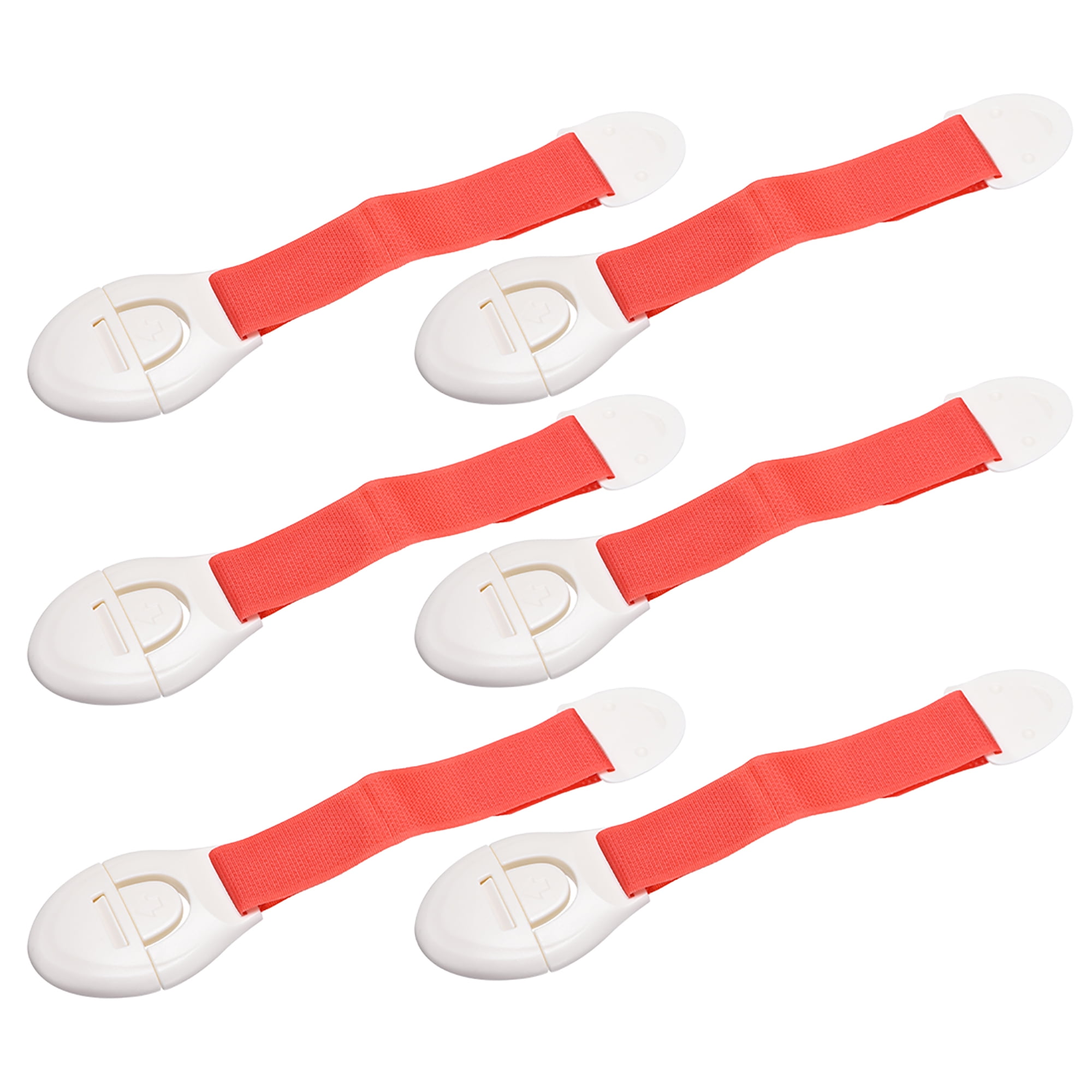 Red Locks Pitch 130mm Childproof Latch Hook and Loop