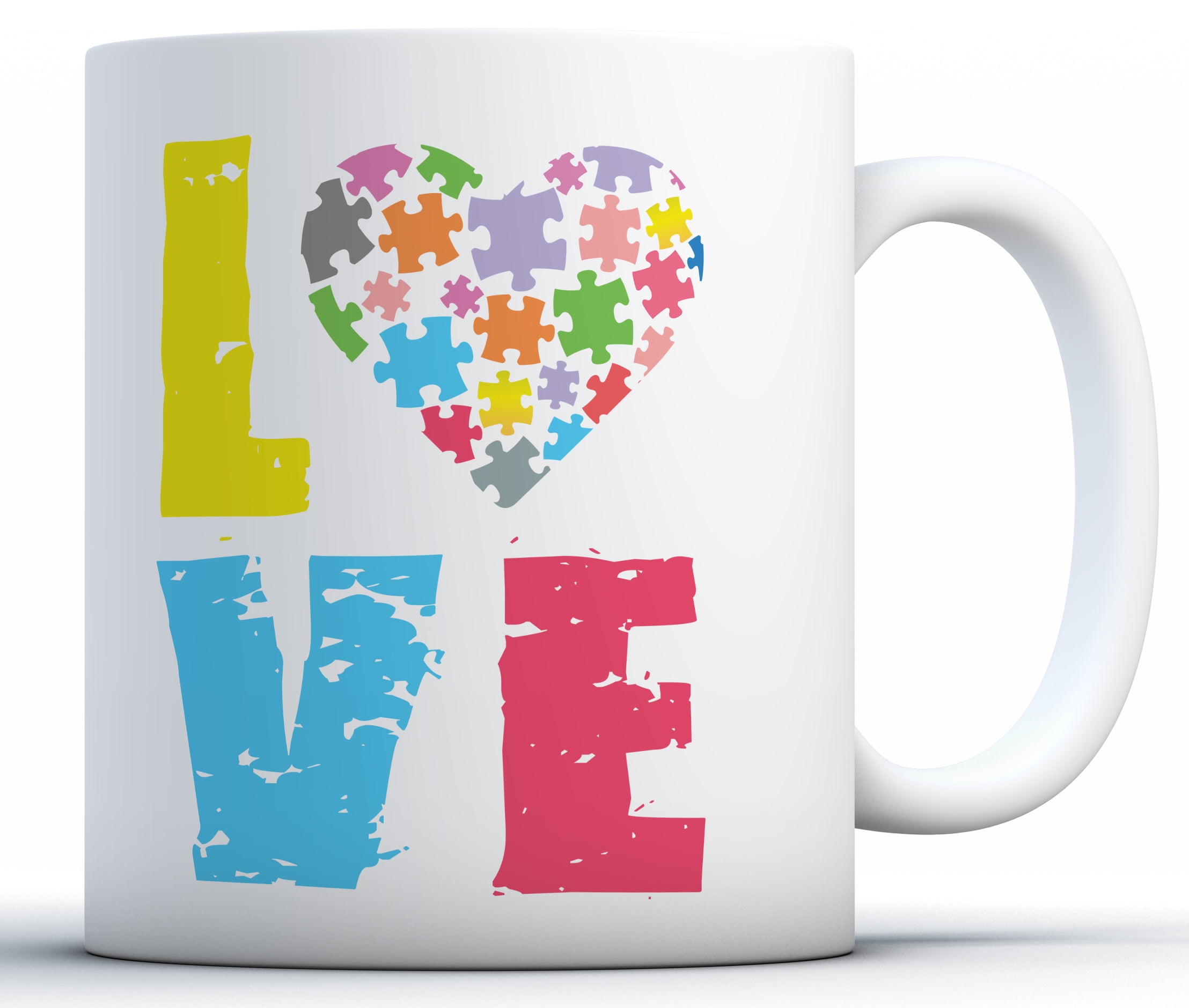 Awkward Styles Love Autism Puzzle Coffee Mug Autism Awareness Month ...