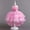 Pink, variant on Children Train Skirt Cake Princess Dress Girl Bowknot Puffy Gown Dress White-4-5Years