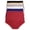 B-Dark (6-Pack), variant on Women's Nylon High Waist Classic Briefs (12-Pack)