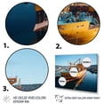 thumbnail image 3 of Designart "Of Discovery Port Port wall art III" Nautical & Beach Floater Framed Wall Art Living Room, 3 of 7
