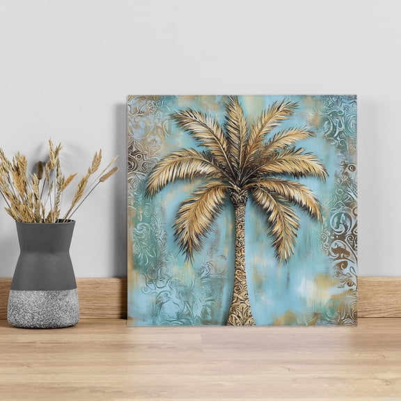 Wall Art Painting on Canvas, Canvas Art Home Prints Wall Art Framed Modern Artwork for Living Room Bedroom Wall Decor 8x8in