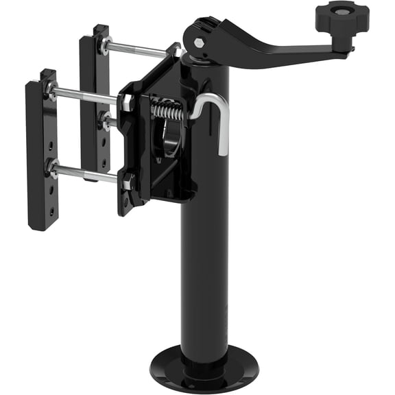 TOWKING Swivel Bolt‑on Trailer Jack 1000 lbs Capacity, 10″ Vertical Movement, Mounting Hardware Included, for Boats and Utility Trailers