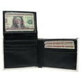 thumbnail image 3 of Running Stallion Horse Thoroughbred Image Leather Bi-Fold Bifold Wallet, 3 of 7