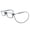 Gray, variant on Magnetic Click Connect Folding Reading Glasses With Soft Neck Hang Lanyard For Men Women Daily Reading Use, Assorted Colors, 1 Pack