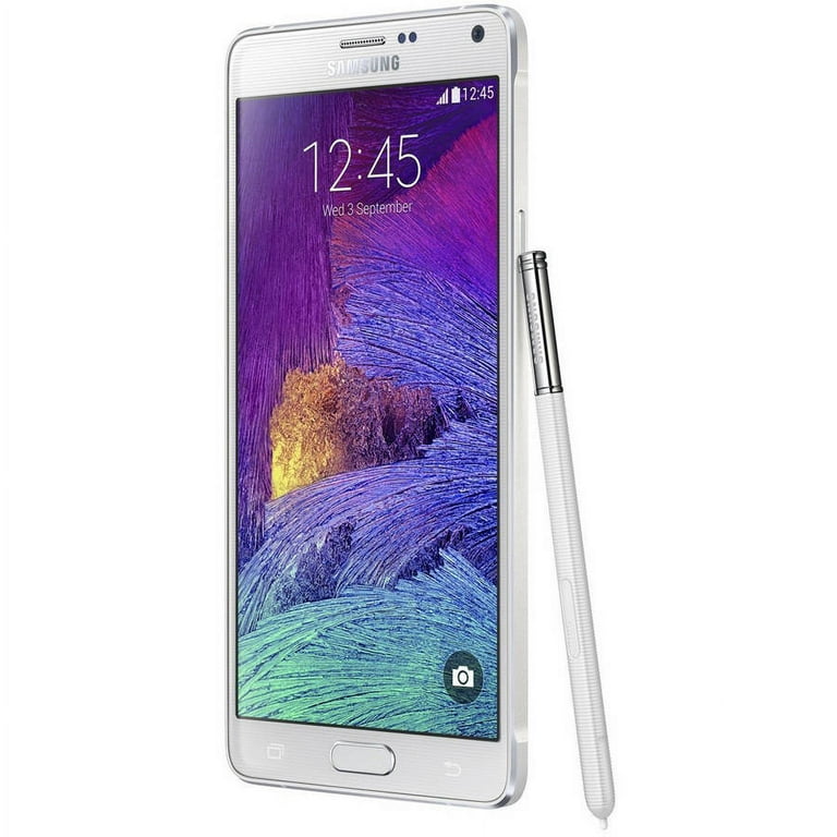Samsung - Galaxy Note 4 4G with 32GB Memory Cell Phone Unlocked