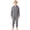 Dark Gray, variant on uikmnh Long Sleeve Romper Soft Full Body Romper Jumpsuit for Toddler Boys Girls Winter Thermal Wear with Sole Design Size:5-6 Years