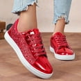 thumbnail image 2 of Glitter Sneakers for Women - Sparkly Bling Sequin Sneakers for Wedding, Party & Casual Wear, 2 of 9